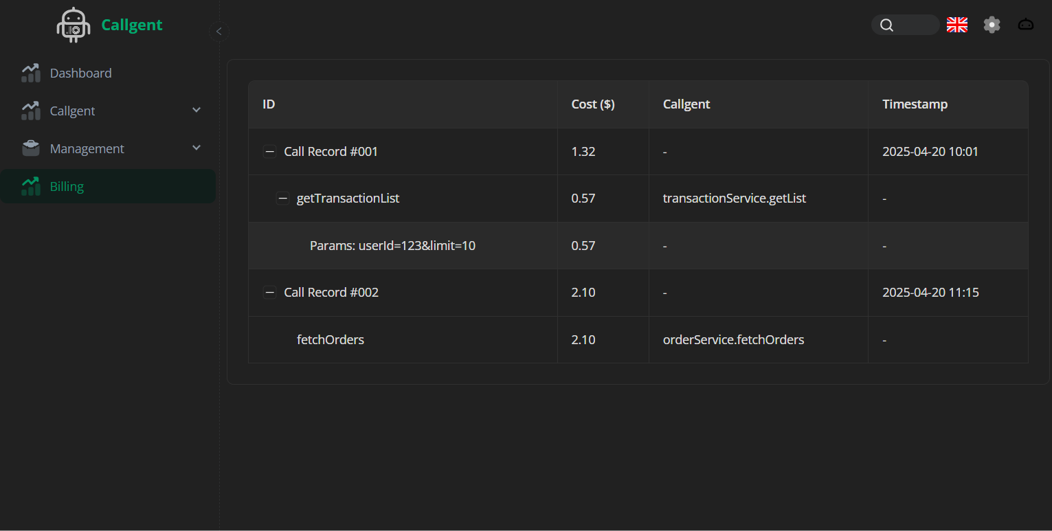 Transaction Details